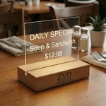 Alder Desktop Display Base 2" x 3"