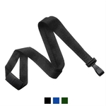 3/8" Bamboo Lanyard with Breakaway (Plastic J-Hook)