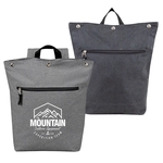 Snap Top Padded Laptop Backpack