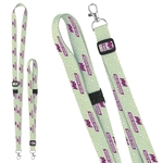 Universal Source® 3/4" Adjustable Polyester 4 Color Lanyard
