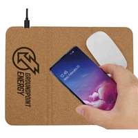 10W Vite Wireless Charging Mouse Pad and Stand... from ASI 40480 Koozie Group