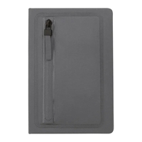 Sleek Zippered Pocket Journal