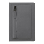 Sleek Zippered Pocket Journal