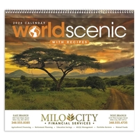 World Scenes with Recipe... from ASI 40480 Koozie Group / Norwood Triumph...