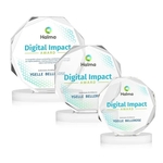 Acadian VividPrint™ Award on Alberton Base - White