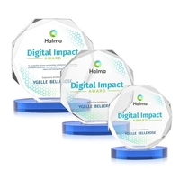 Acadian VividPrint™ Award on Alberton Base - Sky Blue... from ASI 84592 St...