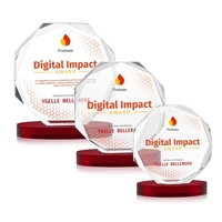 Acadian VividPrint™ Award on Alberton Base - Red... from ASI 84592 St Regis...