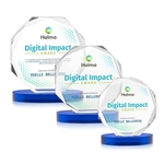 Acadian VividPrint™ Award on Alberton Base - Blue