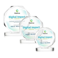 Acadian VividPrint™ Award on Alberton Base - Clear