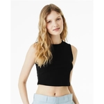 BELLA + CANVAS Women's Micro Rib Muscle Crop Tank