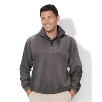 Polyester 1/4 zip fleece pullover. Blank product.... from ASI 84358 S&S...