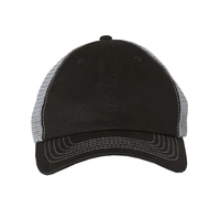 Ultra-soft contrast stitch mesh cap. Blank product.... from ASI 84358 S&S...