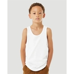 BELLA + CANVAS Youth Heather CVC Tank