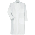 Red Kap Unisex Gripper - Front Butcher Frock - Exterior C...