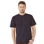 Bayside Unisex USA-Made Midweight Pocket T-Shirt