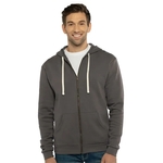 Next Level Unisex Santa Barbara Full-Zip Hoodie Sweatshirt
