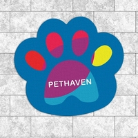 Paw shaped jar opener made of rubber, with a digital full-color... from ASI...