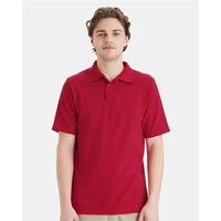 Polo made of polyester/cotton pique fabric with X-Temp™ adaptive finish,...