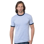Bayside Men's USA-Made Ringer T-Shirt