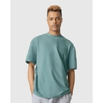 American Apparel Unisex Pique Mockneck Tee