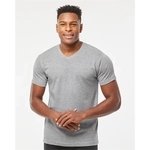 Tultex Men's Poly-Rich V-Neck T-Shirt