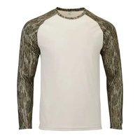 Paragon Jackson Mossy Oak Colorblocked Long Sleeve T-Shirt... from ASI 84358...