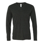 BELLA + CANVAS Unisex Long Sleeve V-Neck Tee