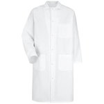 Red Kap Unisex Gripper - Front Butcher Frock - Interior C...