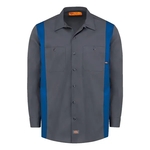 Dickies Men's Tall Industrial Colorblocked Long Sleeve Shirt