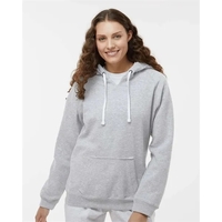 Women's brushed v-neck hooded sweatshirt. Blank product.... from ASI 84358...