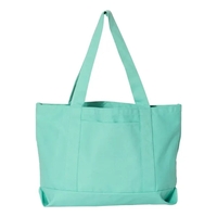 Pigment Dyed Premium 12 Ounce Canvas Gusseted Tote... from ASI 84358 S&S...