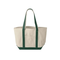 Heavy-duty cotton canvas bag with internal storage pocket... from ASI 84358...