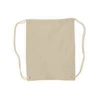 Cotton canvas drawstring backpack... from ASI 84358 S&S Activewear