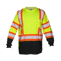 Kishigo DOT Class 3 Long Sleeve T-Shirt... from ASI 84358 S&S Activewear