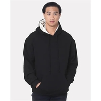Bayside USA-Made Super Heavy Thermal Lined Hooded Sweatshirt... from ASI...