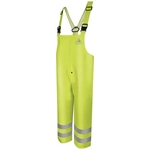 Bulwark Men's Hi-Visibility Flame-Resistant Rain Bib Over...