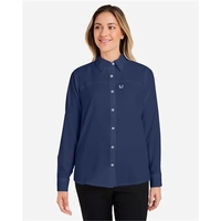 HUK Women's Tide Point Long Sleeve Shirt... from ASI 84358 S&S Activewear