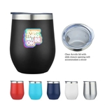 12 oz. Double Wall Stainless Steel Vacuum Wine Cup