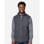 North End Men's Aura Sweater Fleece Vest