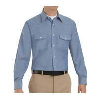 Deluxe western style long sleeve shirt made of 4.0 oz., 65%... from ASI 84358...