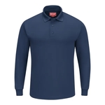 Red Kap Men's Long Sleeve Performance Knit Polo