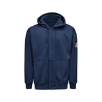 Bulwark Men's Tall Full-Zip Fleece Hooded Sweatshirt
