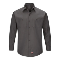 Red Kap Men's Long Sleeve Mimix™ Work Shirt... from ASI 84358 S&S Activewear