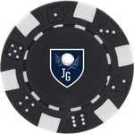 Recycled Poker Chip Ball Marker