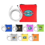 Colorful RPET 6' C to C Cable Set