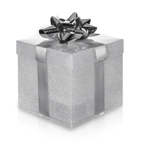 Silver LED Gift Box