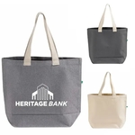 Trillium Trend Recycled Canvas Tote Bag