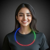 22" glowing necklace available in a variety of vibrant colors.... from ASI...