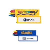 3 pack of crayons packed inside a customizable box.... from ASI 98360 WOWLine...