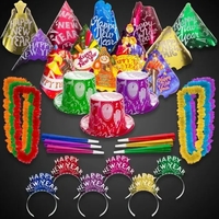 Bright and bold New Year's Eve party kit for 100 people... from ASI 42016...
